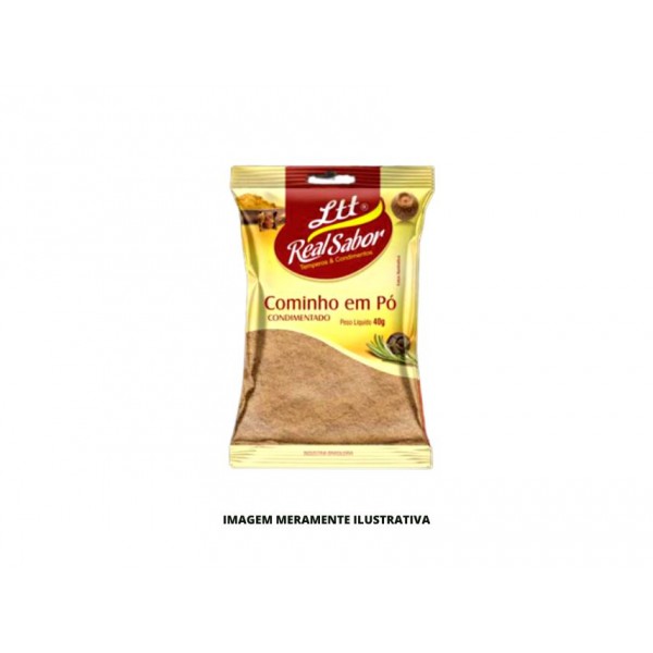 TEMPERO REAL SABOR COMINHO EM PO 1X50X30G